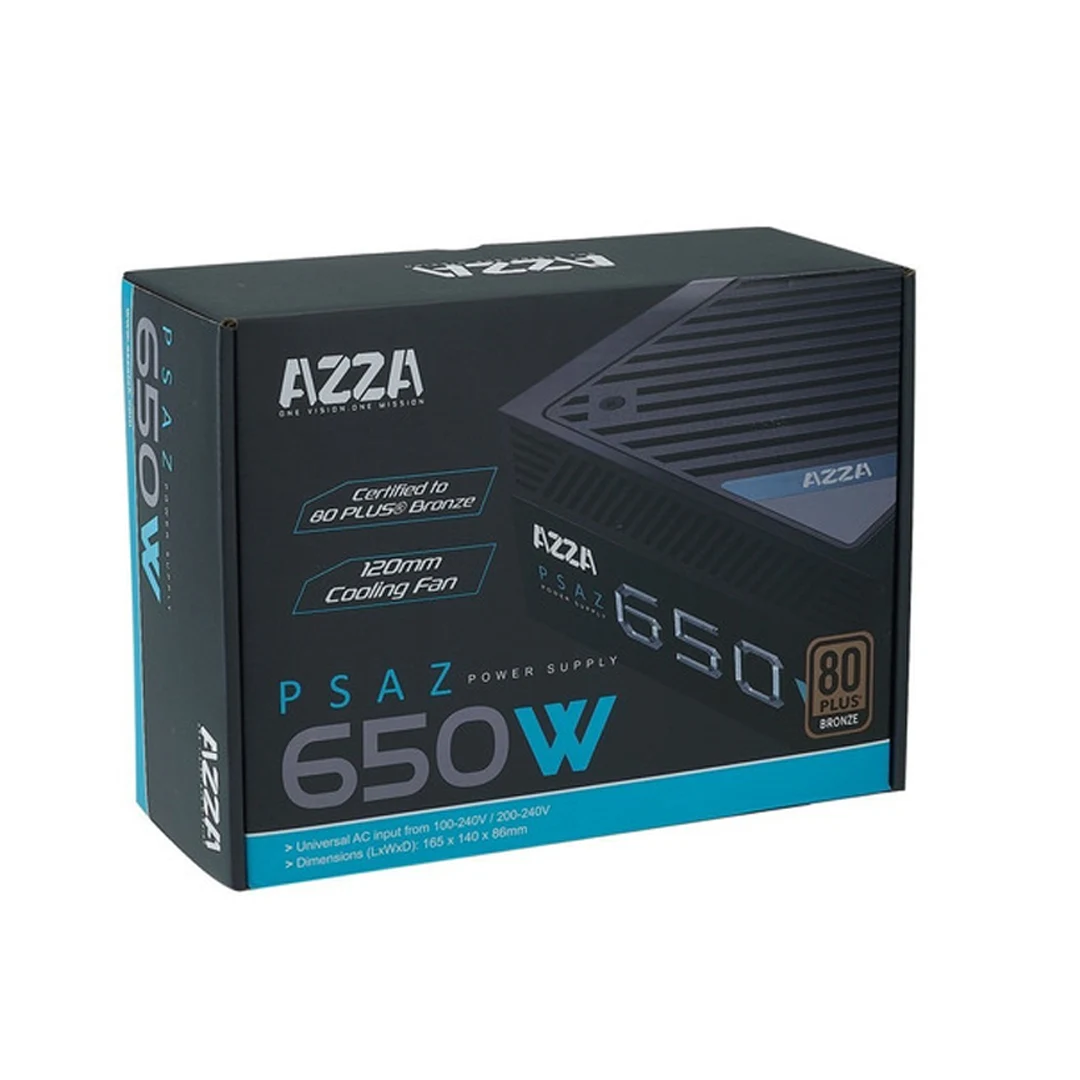 1660066841-20.webp Fuente de poder certificada 650W Bronce Plus AZZA ARGB - Image 1