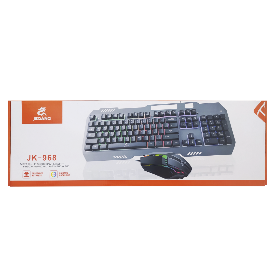 1660572217-4.webp Kit teclado y mouse usb gamer rgb jeqang jk-968 - Image 1