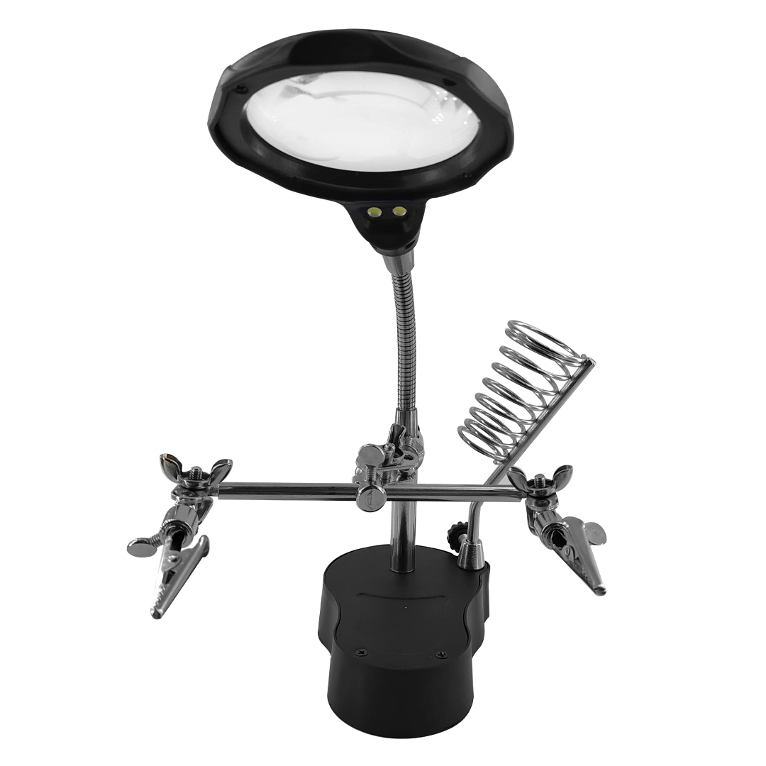 1661886922-4.webp Ayudante de electrónica tercer brazo con lupa 65 mm - Image 1