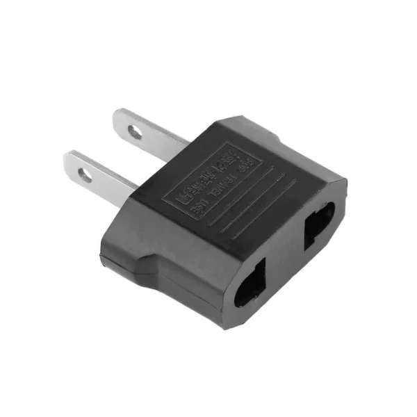 Adaptador enchufe macho 2 pines