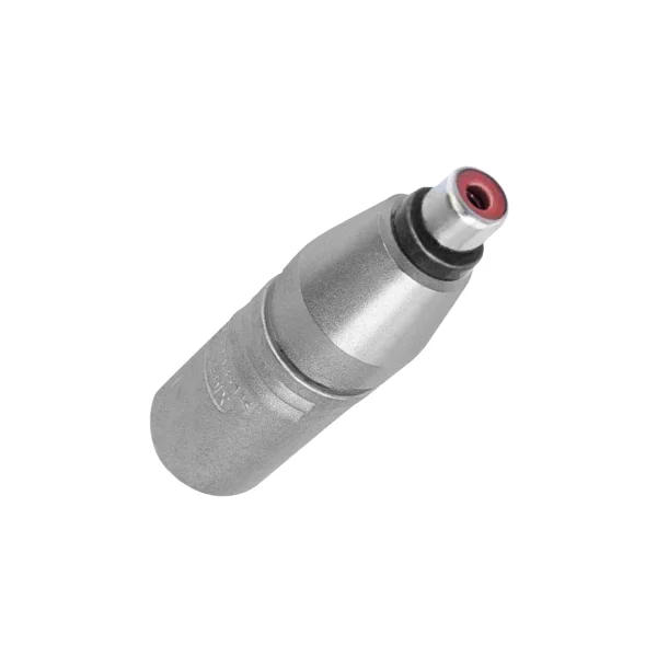 Adaptador xlr hembra a rca hembra