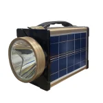 Corneta Bluetooth con radio  y linterna recargable con energia solar