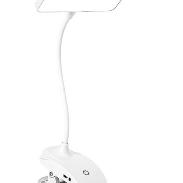 Lampara de escritorio  con clic  y cuello flexible XO OZ06B