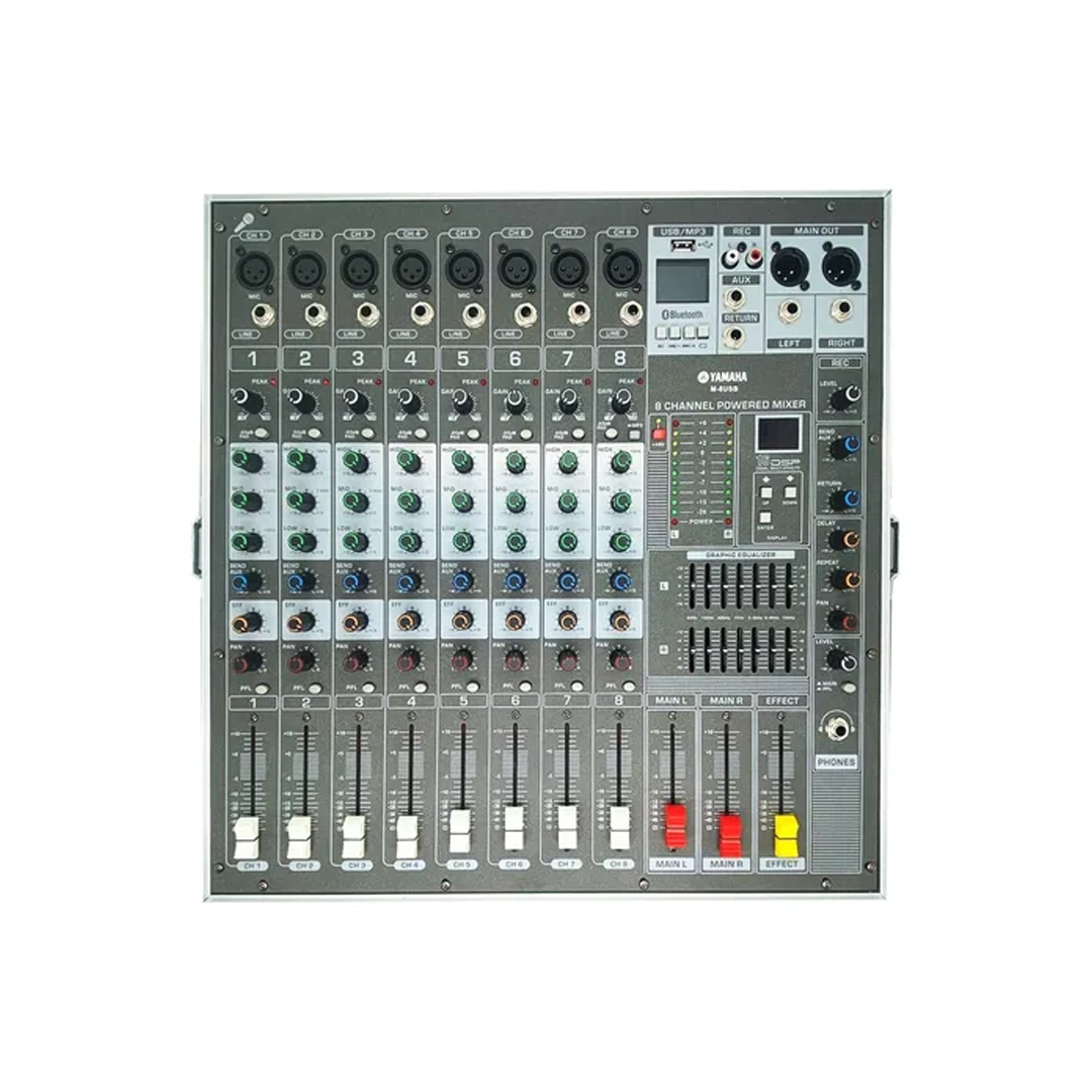 1750712938-2.webp Consola yamaha amplificada m8 8 canales usb bt aux - Image 1