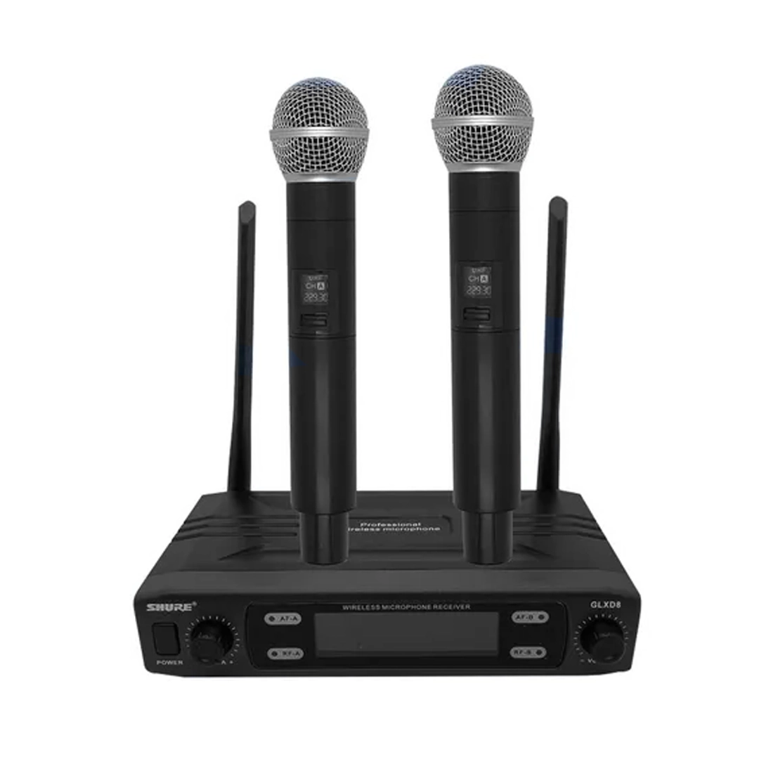 1751465464-2.webp Microfono inalambrico shure GLXD8 2 MIC VHF - Image 1